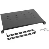 Tava fixa pentru rack Lanberg AK-1004-B, 19" 600mm, 1U/483x300mm