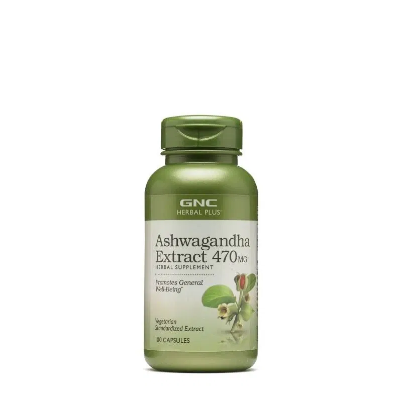 Ashwagandha Extract 470 Mg 100 Capsule - GNC