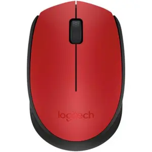 Mouse Wireless Logitech M171, USB, 1000 DPI (Rosu)