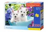 Puzzle Catelusi Westie, 200 piese