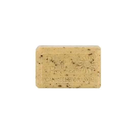 Sapun exfoliant cu scortisoara si unt de shea, 200g - Apidava