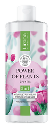 Apa micelara 3in1 cu efect netezitor Opuntia Power Of Plants, 400ml, Lirene