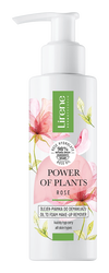 Ulei-spuma pentru indepartarea machiajului Trandafir Power Of Plants, 145ml, Lirene
