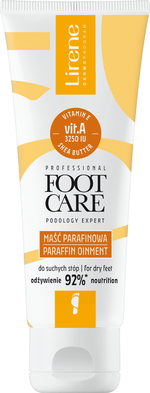 Unguent cu parafina si Vitamina A pentru picioare Professional Foot Care Podology Expert, 75ml, Lirene