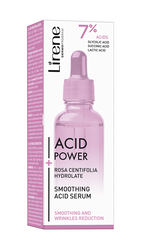 Ser netezitor cu acid succinic pentru toate tipurile de piele Acid Power, 30ml, Lirene