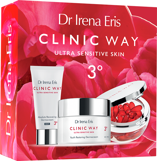 Set Crema de zi + noapte + capsule 3°, Dr. Irena Eris Clinic Way