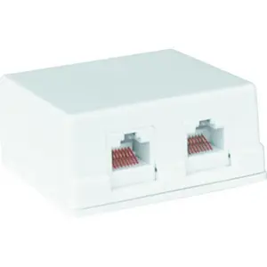 Priza Dubla OEM TEL0031, UTP, CAT.5