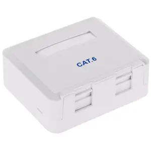 Priza Dubla OEM TEL0031-6, UTP, CAT.6