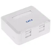 Priza Dubla OEM TEL0031-6, UTP, CAT.6