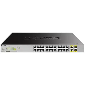 Switch D-Link DGS-1026MP, Gigabit, 24 Porturi, PoE