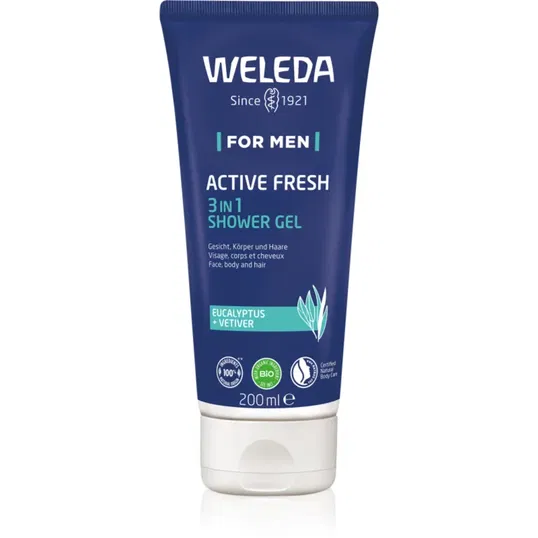 Weleda Men gel de duș cu uleiuri esentiale 200 ml