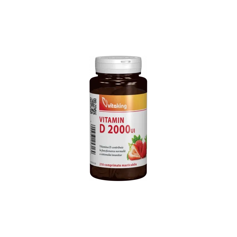 Vitamina D 2000 UI, 210cpr - Vitaking