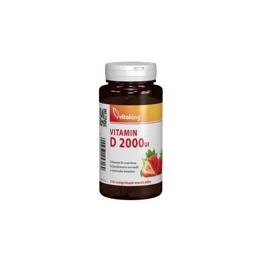 Vitamina D 2000 UI, 210cpr - Vitaking