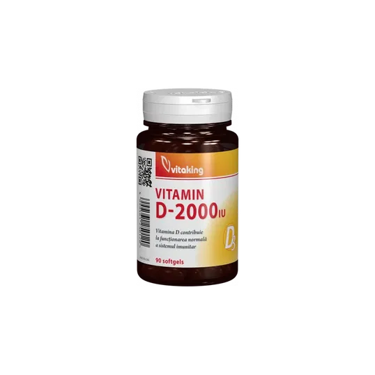 Vitamina D, 2000ui, 90cps - Vitaking