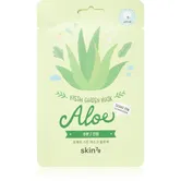 Skin79 Fresh Garden Aloe mască textilă calmantă cu aloe vera 23 g