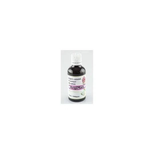 Argint coloidal în extract de salvie, 50ml - AGHORAS