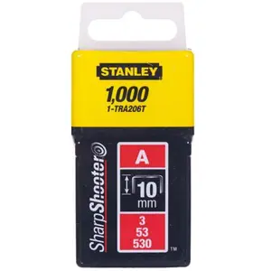 Pachet 1000 capse Stanley 10 mm