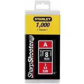 Pachet 1000 capse Stanley 8 mm