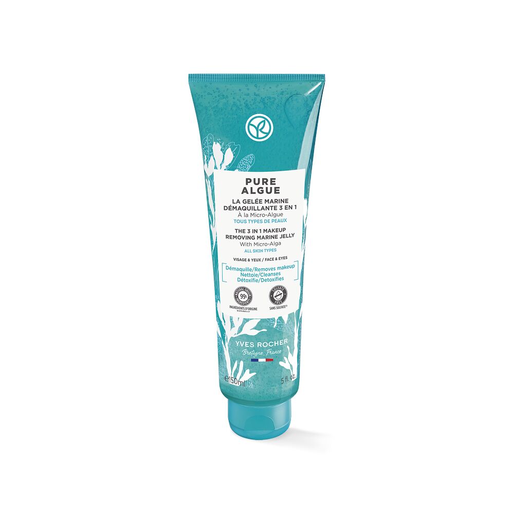 Gel marin demachiant 3 in 1, 150ml, Yves Rocher