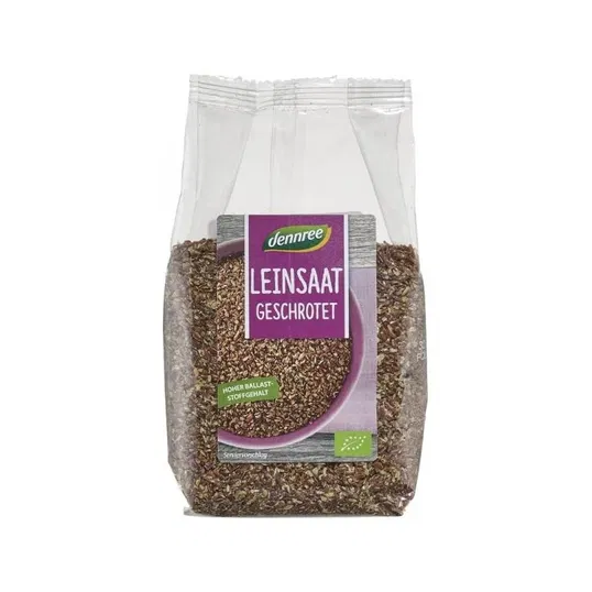 Seminte de in zdrobite, eco-bio, 200g - Dennree