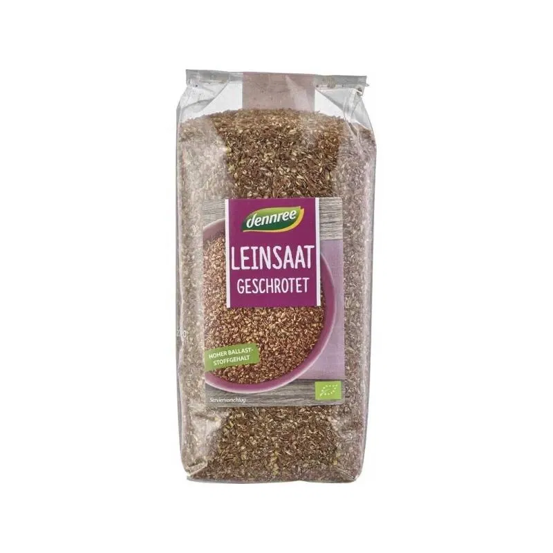 Seminte de in zdrobite, eco-bio, 400g - Dennree