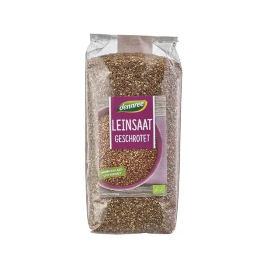 Seminte de in zdrobite, eco-bio, 400g - Dennree