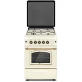 Aragaz Studio Casa CREMONA FE50/55G, 4 arzatoare, Grill, 50 cm, Bej