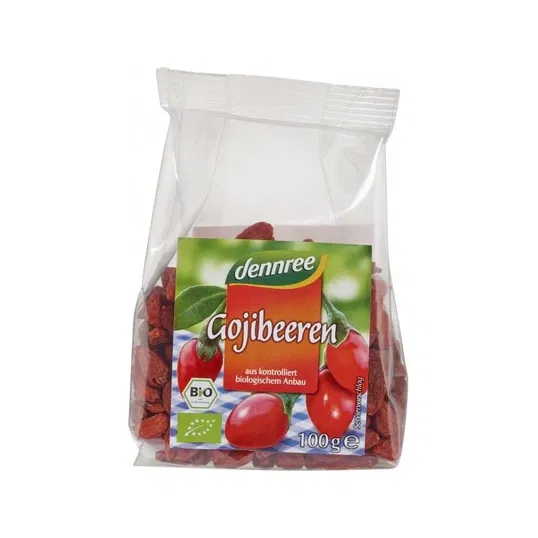 Goji uscate, eco-bio, 100g - Dennree