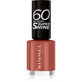Rimmel 60 Seconds Super Shine lac de unghii culoare 707 Tan-A-Cotta 8 ml