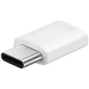 Adaptor Samsung EE-GN930BWEGWW, MicroUSB - USB Tip-C (Alb)