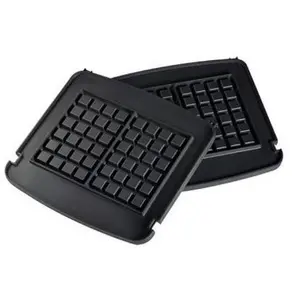 Set placi gofre/vafe Cuisinart, pentru GR50E (Negru)