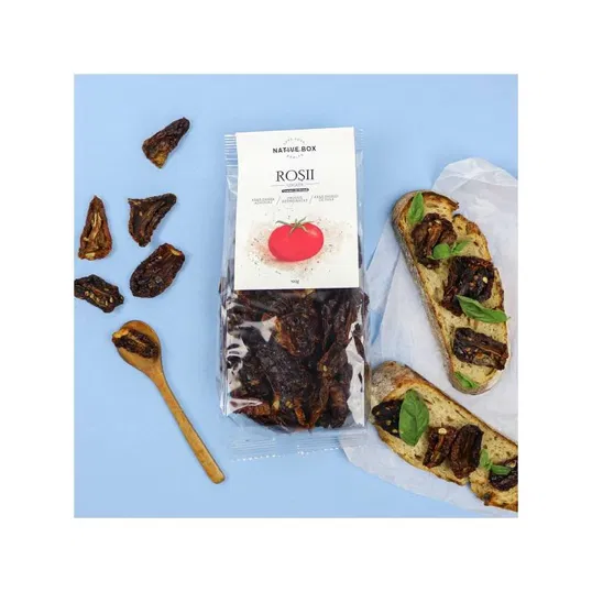 Rosii uscate fara zahar, 100g - Unison