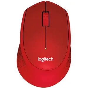 Mouse Logitech Optic Wireless M330 Silent Plus (Rosu)