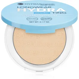 Bell Hypoallergenic Hydrating pudra compacta cu acid hialuronic culoare 01 Nude 5 g