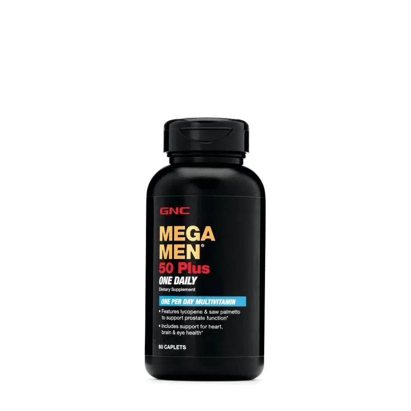 Mega men 50 plus one daily, complex de multivitamine pentru barbati,