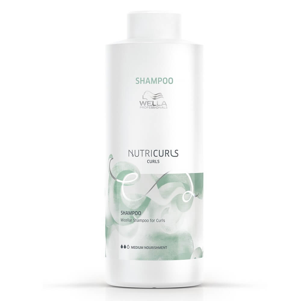 Șampon micelar pentru bucle NutriCurls, 1000 ml, Wella Professionals