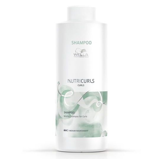 Șampon micelar pentru bucle NutriCurls, 1000 ml, Wella Professionals