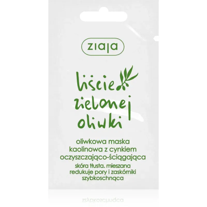 Ziaja Olive Leaf masca faciala din caolin 7 ml