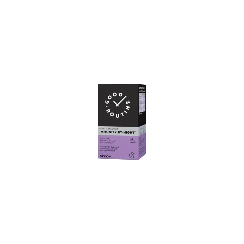 Immunity-By-Night 60 comp dublu-strat (Bi-Layer), Good Routine by