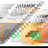 Vitamina K2 90mcg + Vitamina D3 5000UI, 120 capsule, Bronson Laboratories