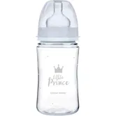 Canpol babies Royal Baby biberon pentru sugari 3m+ Blue 240 ml