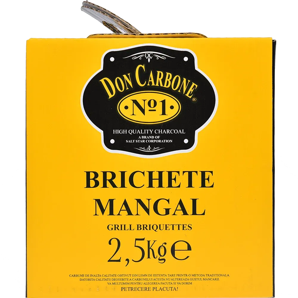 Brichete mangal gratar Don Carbone, mangal, cutie carton, 2,5 kg