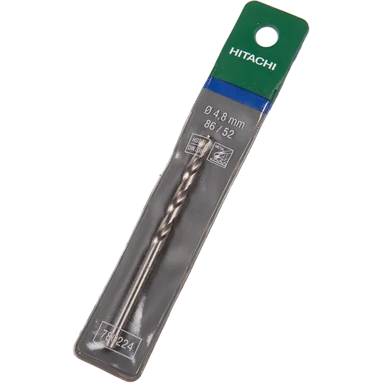 Burghiu Hikoki HSS-G, mandrina standard, pentru metal, 4,8 mm