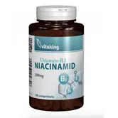 Vitamina B3 niacinamida 500mg, 100cpr - Vitaking