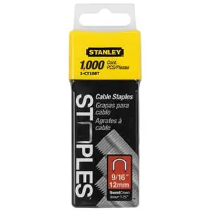 Pachet 1000 Capse Stanley 1-CT108T, 12 mm