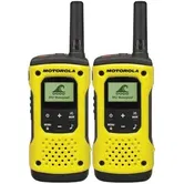 Statie Radio Motorola T92 H2O, rezistenta la apa, set cu 2 bucati (Galben)