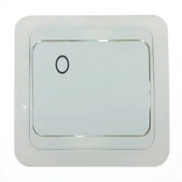 Buton cu revenire Eco Premium, Comtec, alb
