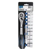 Set chei tubulare Hiunday, otel, 8-21 mm, 12 piese