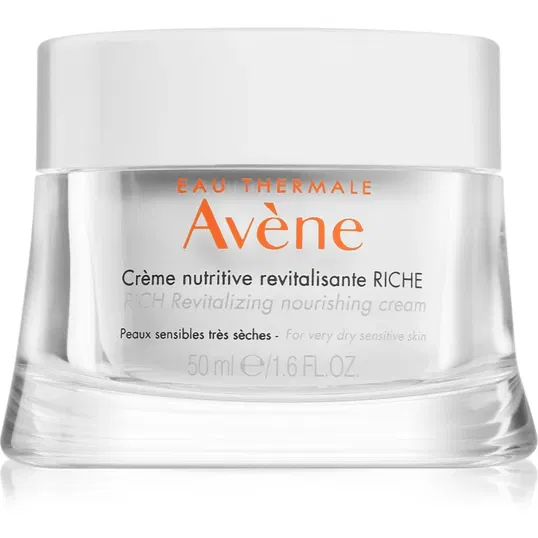 Avène Les Essentiels Rich Revitalizing Nourishing Cream crema intens hranitoare pentru piele foarte uscata si sensibila 50 ml
