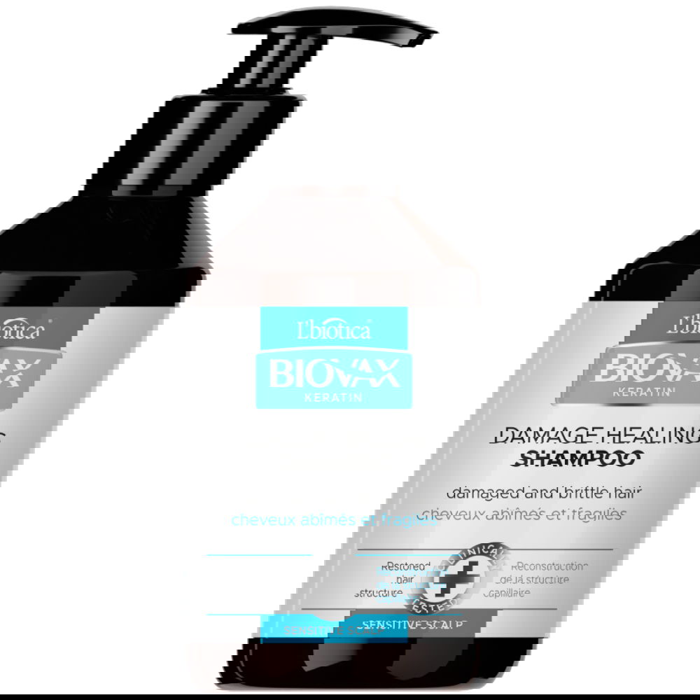 Sampon pentru vindecarea parului fragil, 250ml, Biovax